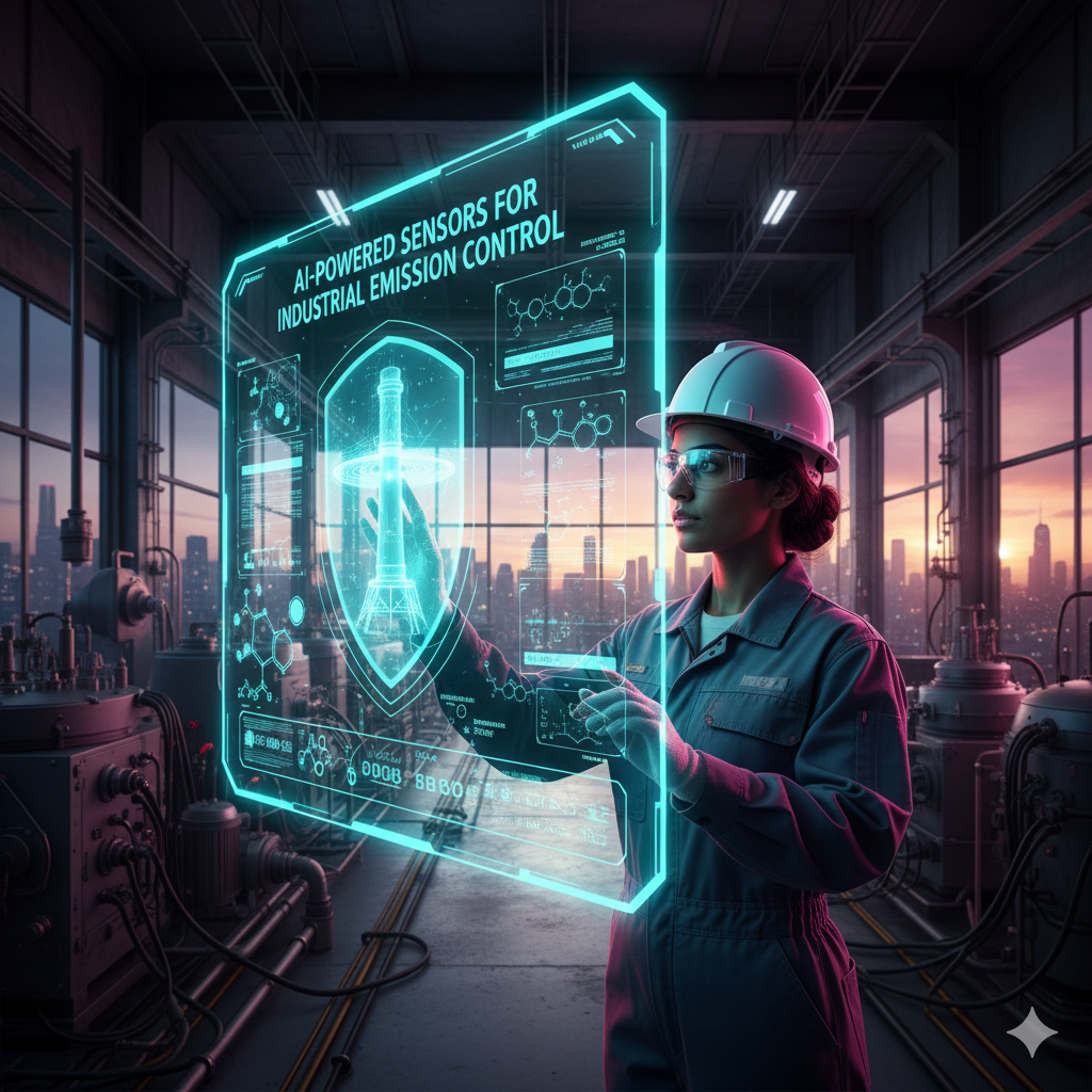AI-Powered Sensors for Industrial Emission Control