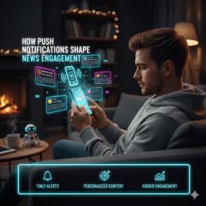 How Push Notifications Shape News Engagement