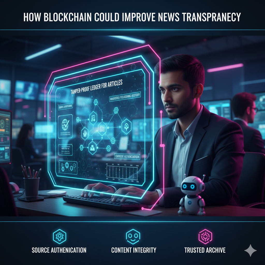 How Blockchain Could Improve News Transparency