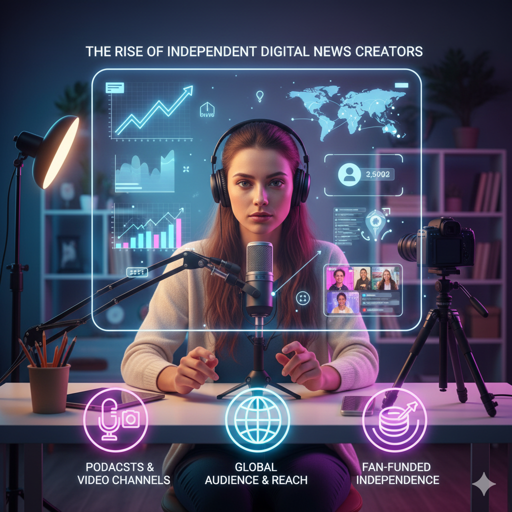 The Rise of Independent Digital News Creators
