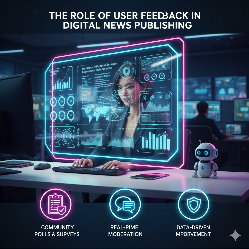 The Role of User Feedback in Digital News Publishing