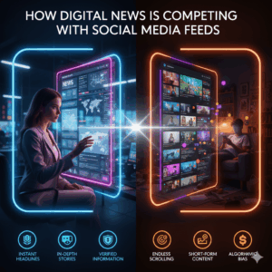 How Digital News Is Competing With Social Media Feeds