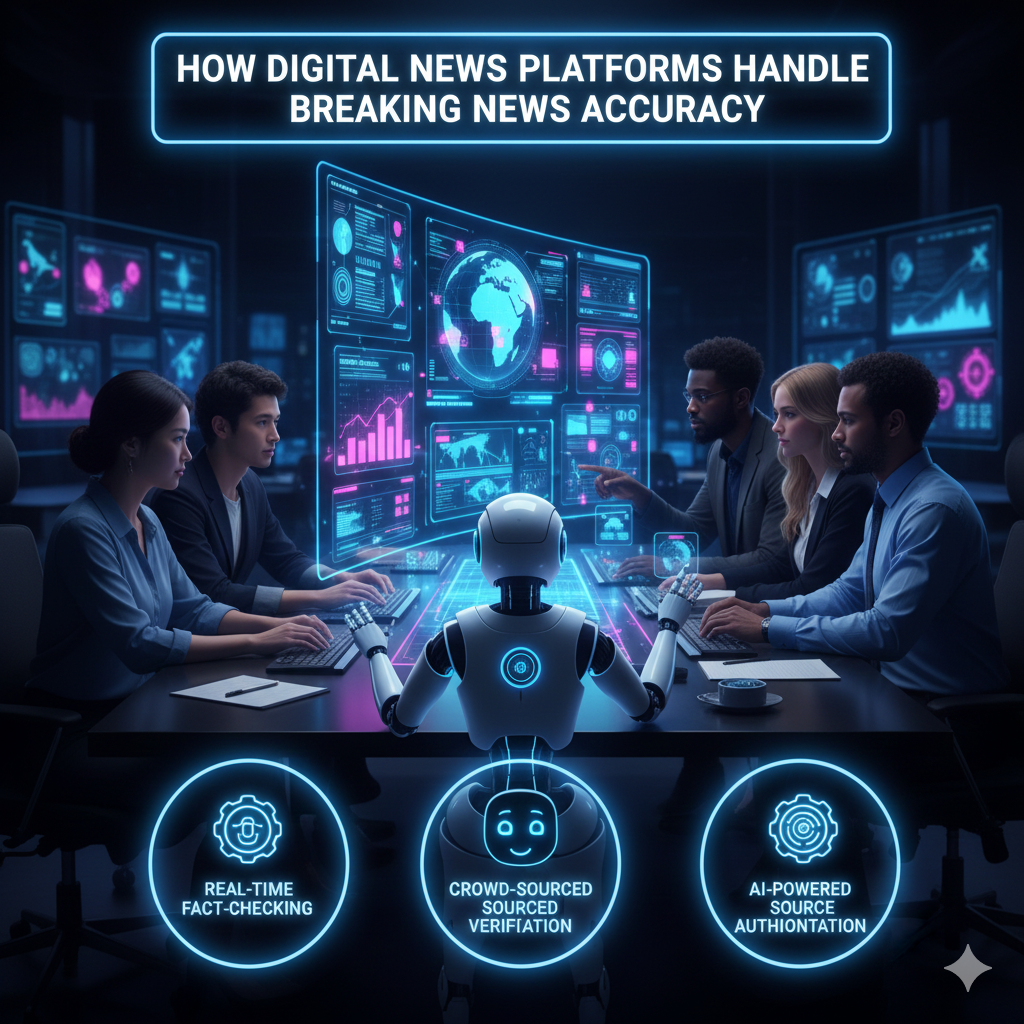 How Digital News Platforms Handle Breaking News Accuracy