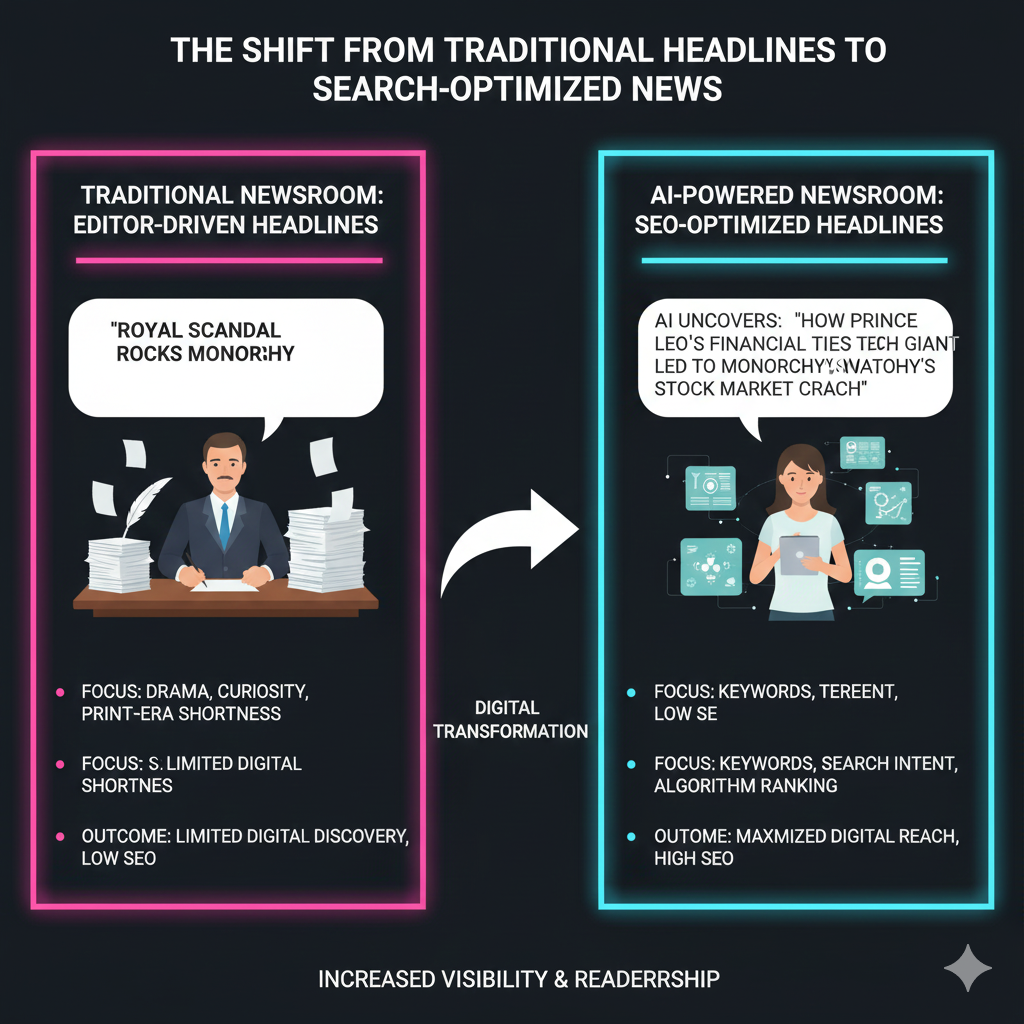 The Shift From Traditional Headlines to Search-Optimized News