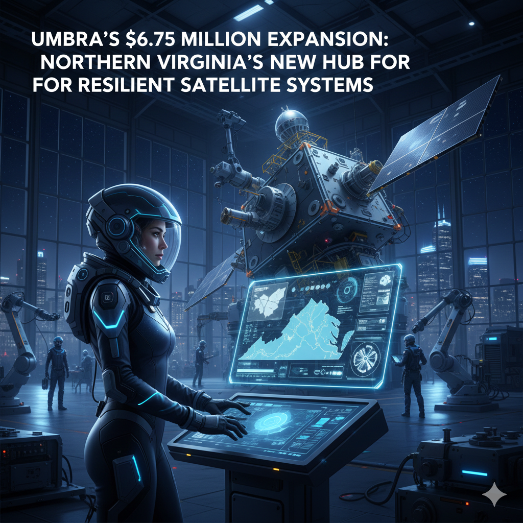 Umbra’s $6.75 Million Expansion: Northern Virginia’s New Hub for Resilient Satellite Systems