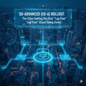 5G-Advanced (5G-A) Rollout: The Cities Getting the First "Lag-Free" Cloud Gaming Zones