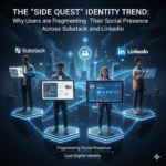 The “Side Quest” Identity Trend: Why Users are Fragmenting Their Social Presence Across Substack and LinkedIn