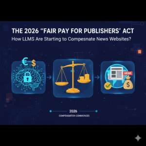 The 2026 "Fair Pay for Publishers" Act: How LLMs Are Starting to Compensate News Websites