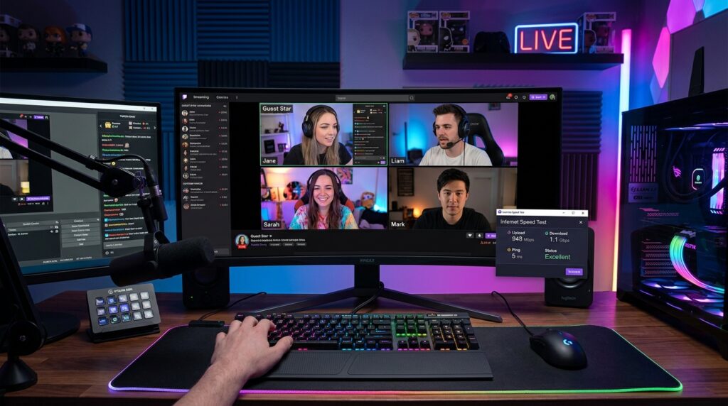 How Twitch's Guest Star Feature Impacts Bandwidth for Single-PC Stream Setups