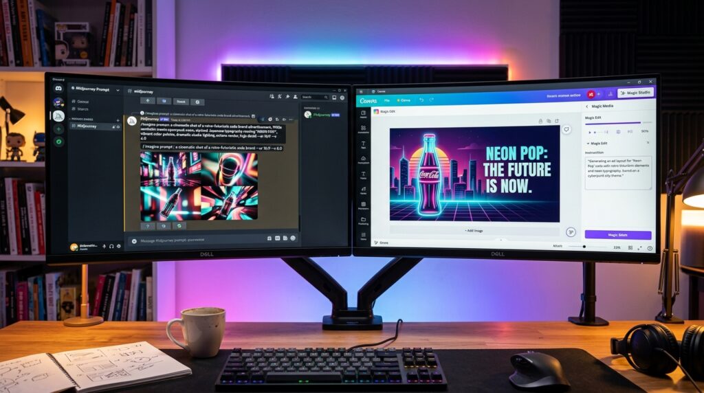 How Canva's Magic Studio Update Replaces Midjourney for Quick Ad Campaign Storyboarding