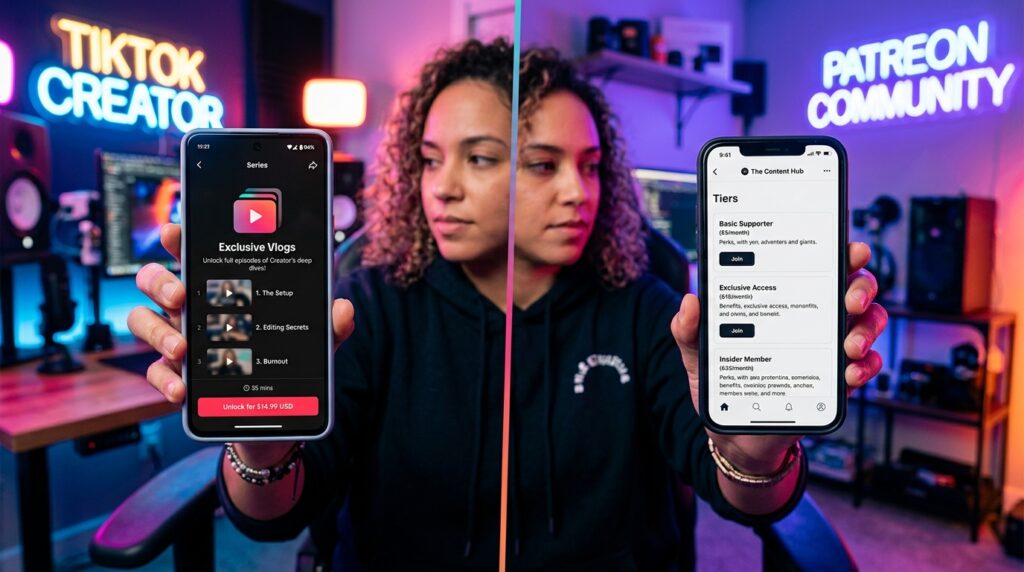 TikTok Series vs Patreon for Micro-Creators: Which Monetization Tool Has Better Retention?