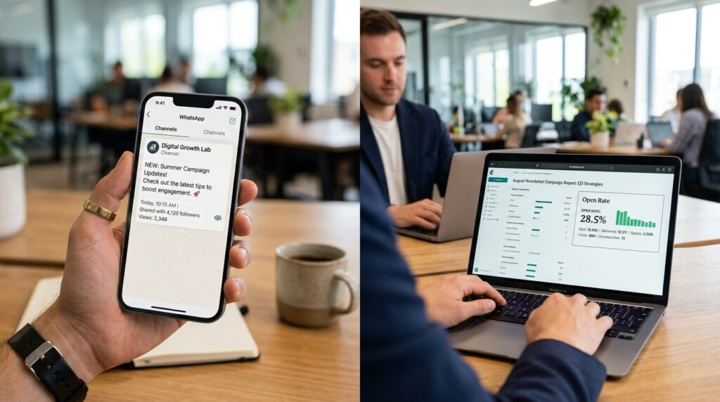 How WhatsApp Channel Metrics Compare to Traditional Email Open Rates for Local Businesses